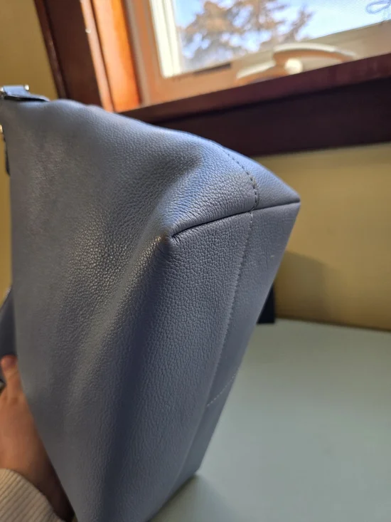 KATE SPADE Bailey Light Blue Leather Shoulder Bag - Picture 11 of 13